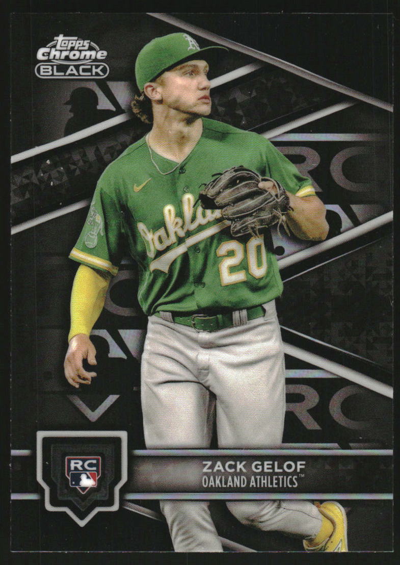 2024 Topps Chrome Black Rookie Design Variations #40 Zack Gelof