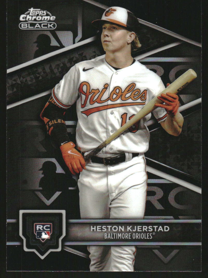 2024 Topps Chrome Black Rookie Design Variations #86 Heston Kjerstad