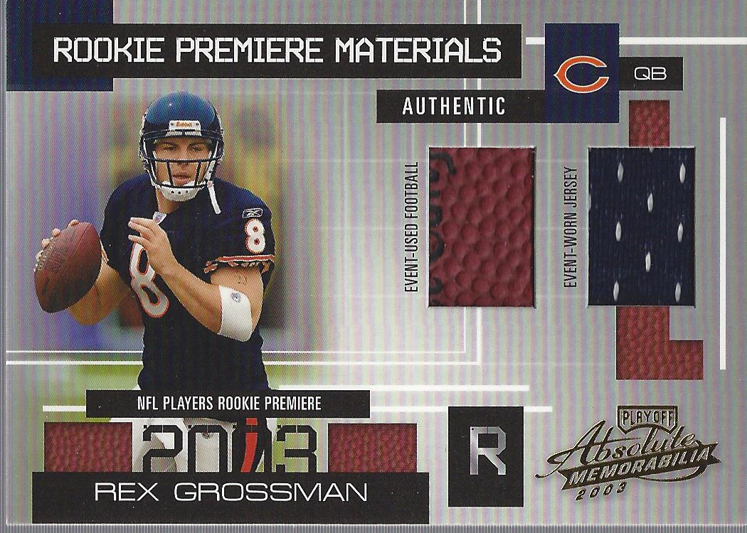 2003 Absolute Memorabilia #154 Rex Grossman RPM RC