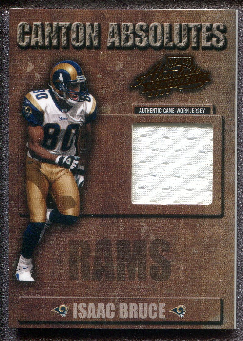 2003 Absolute Memorabilia Canton Absolutes Jersey #16 Isaac Bruce