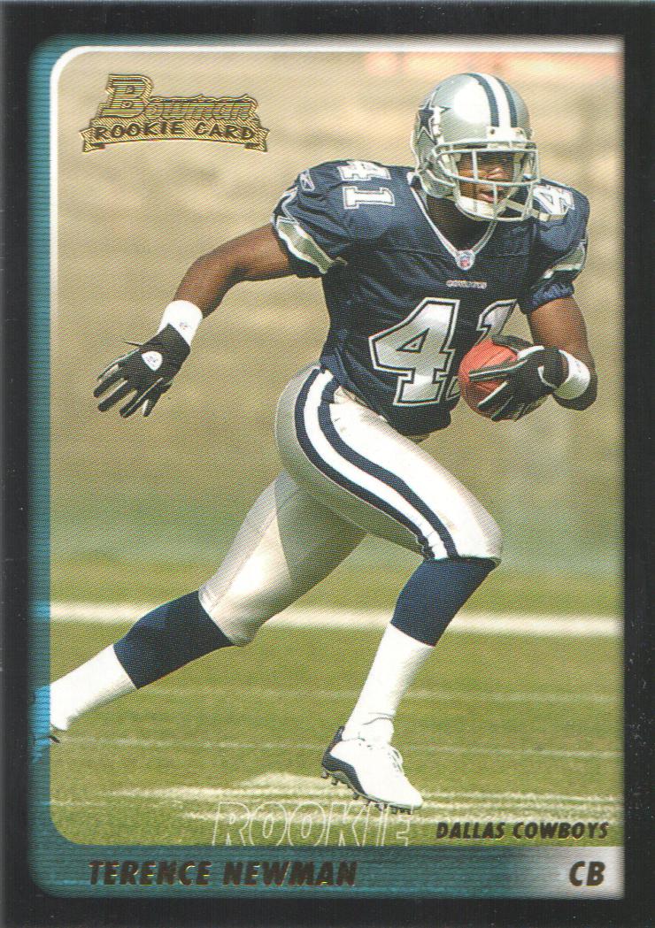 2003 Bowman #115 Terence Newman RC