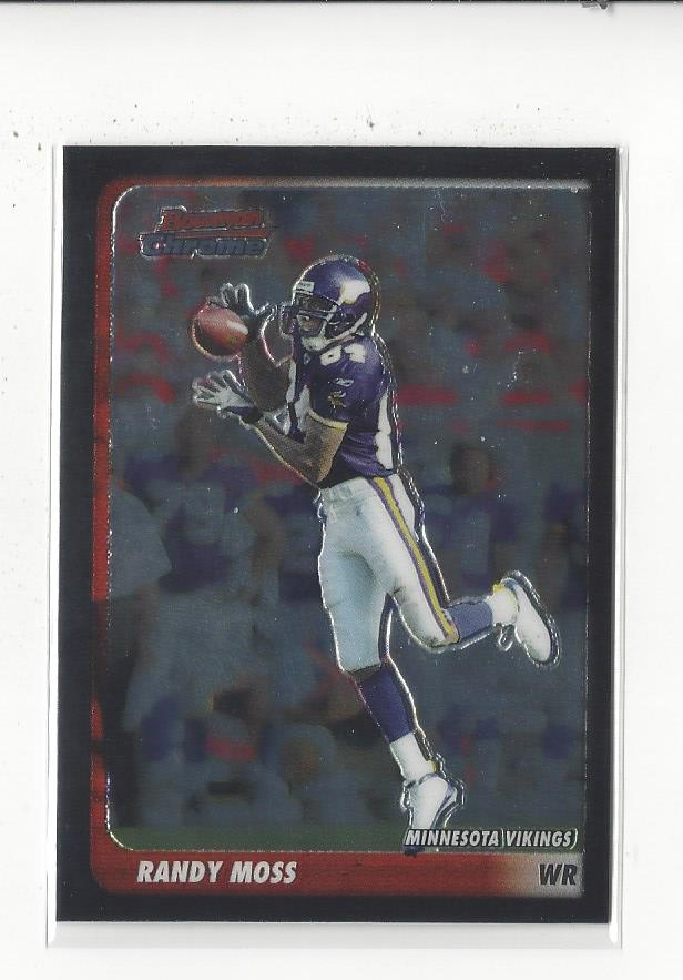 2003 Bowman Chrome #60 Randy Moss