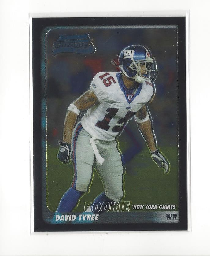 2003 Bowman Chrome #204 David Tyree RC