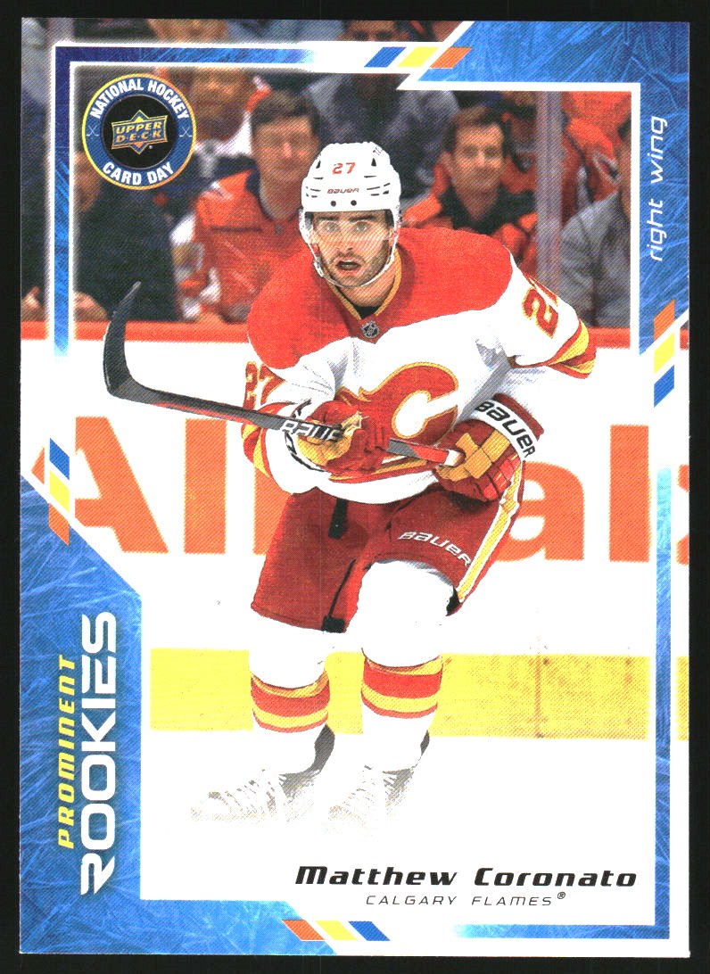 2023-24 Upper Deck National Hockey Card Day #NHCD10 Matthew Coronato PR