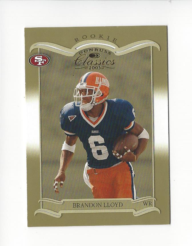 2003 Donruss Classics #186 Brandon Lloyd RC
