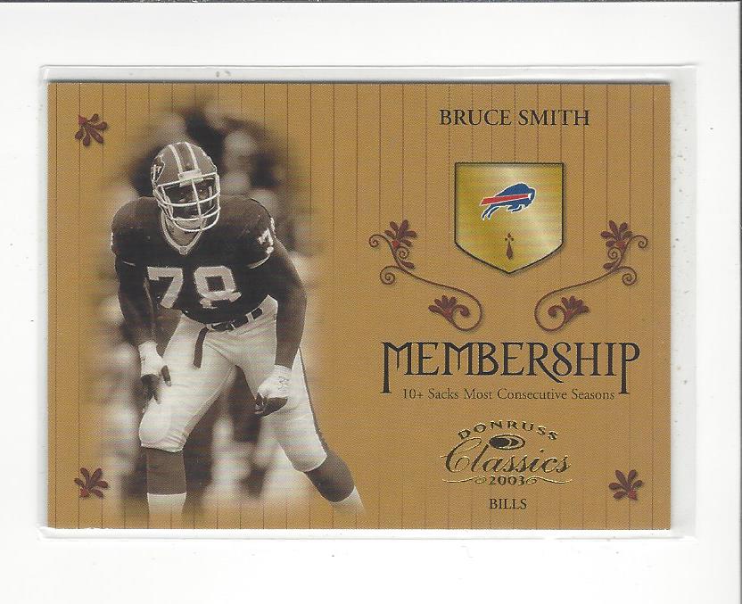 2003 Donruss Classics Membership #M12 Bruce Smith