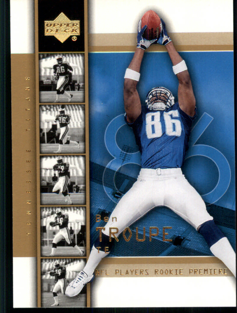 2004 Upper Deck Rookie Premiere Football "Gold" Parallel Cards - Picture 8 of 11