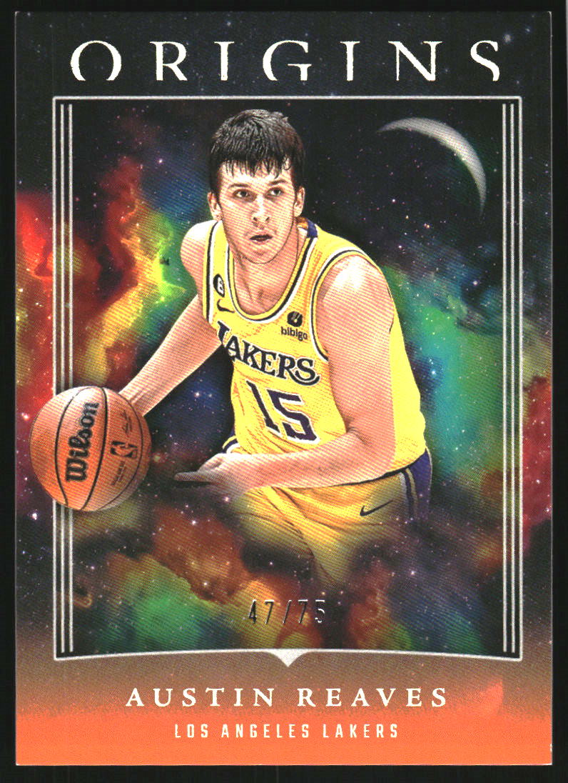 2023-24 Panini Origins Orange #56 Austin Reaves /75