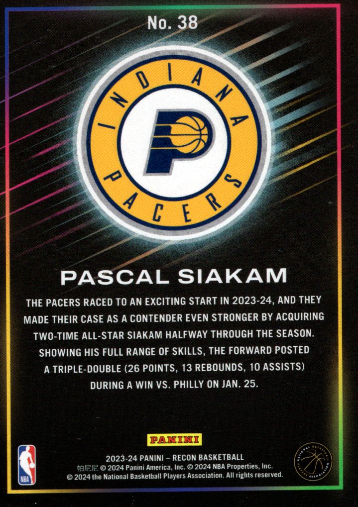 2023-24 Panini Recon Basketball Card Pick (Base)