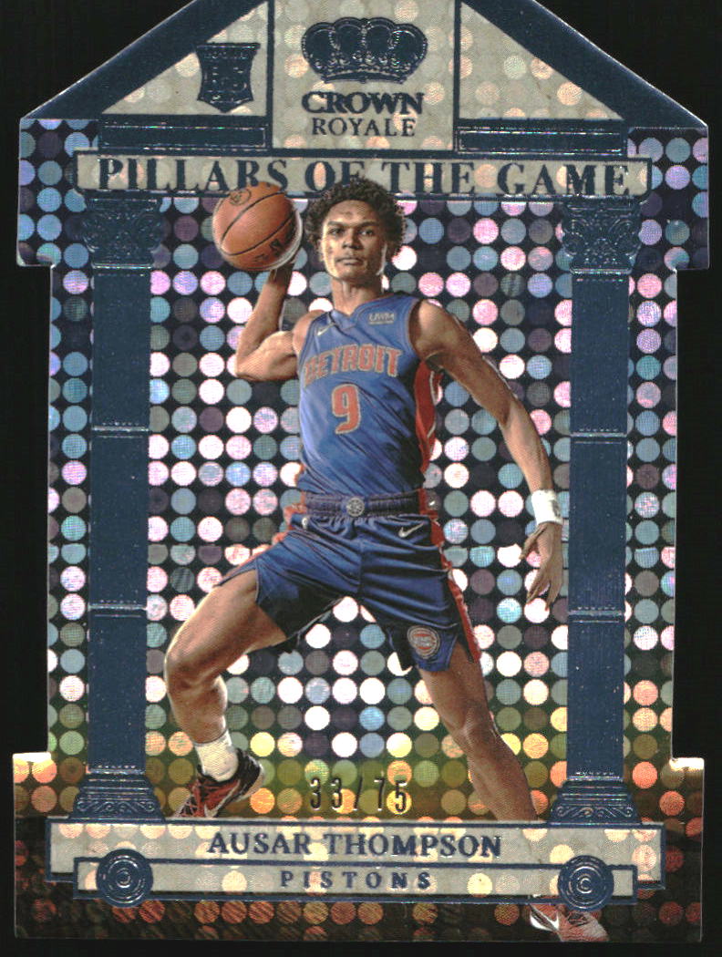 2023-24 Crown Royale Pillars of the Game Blue #11 Ausar Thompson