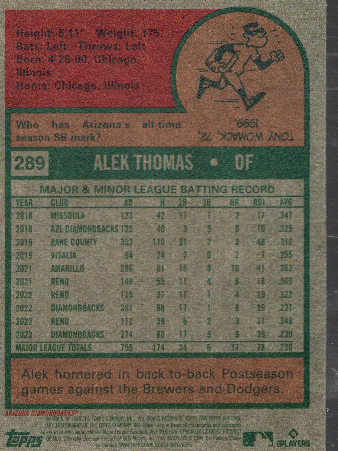 2024 Topps Heritage Mini Baseball Card Pick (Base) - Bild 154 von 293