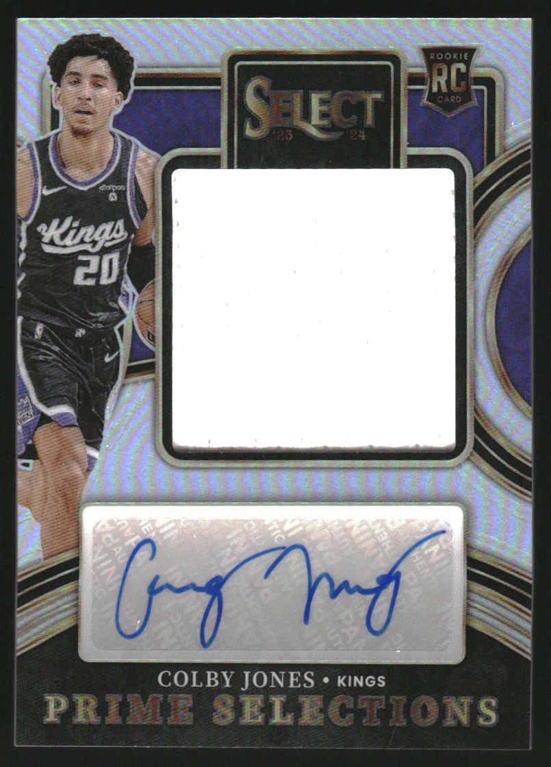 2023-24 Select Prime Selections Signatures #21 Colby Jones
