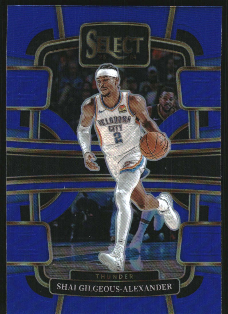 2023-24 Select Prizms Blue #57 Shai Gilgeous-Alexander