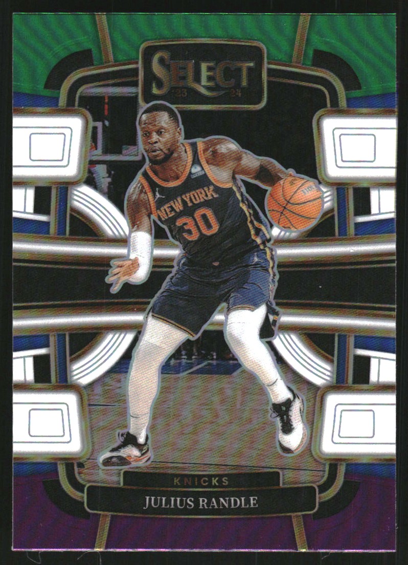 2023-24 Select Prizms Green White Purple #46 Julius Randle