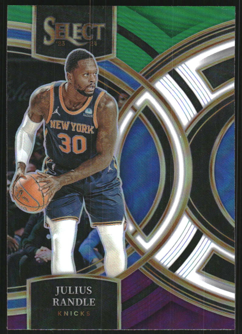 2023-24 Select Prizms Green White Purple #155 Julius Randle