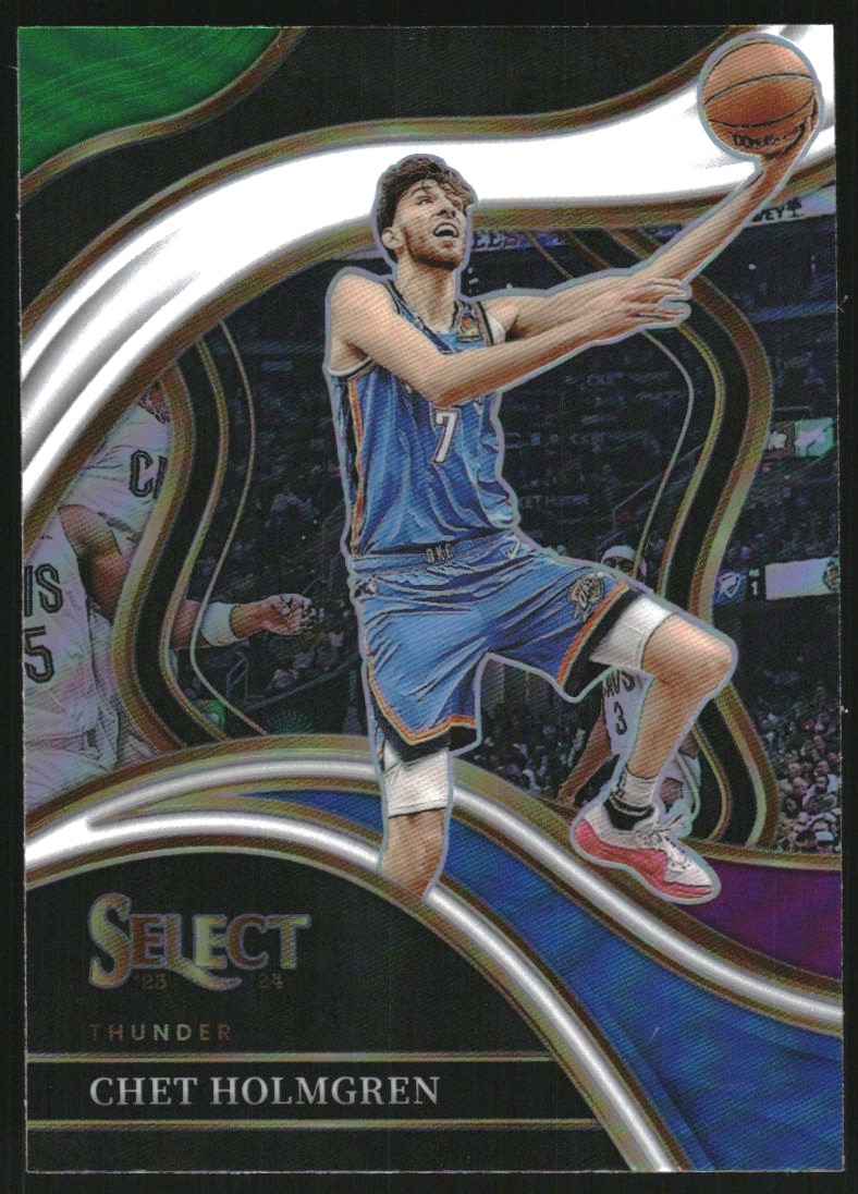 2023-24 Select Prizms Green White Purple #241 Chet Holmgren