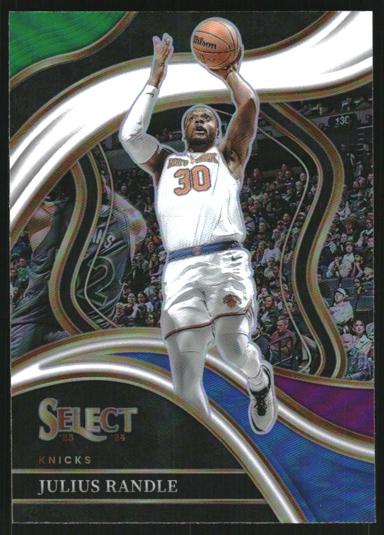 2023-24 Select Prizms Green White Purple #246 Julius Randle