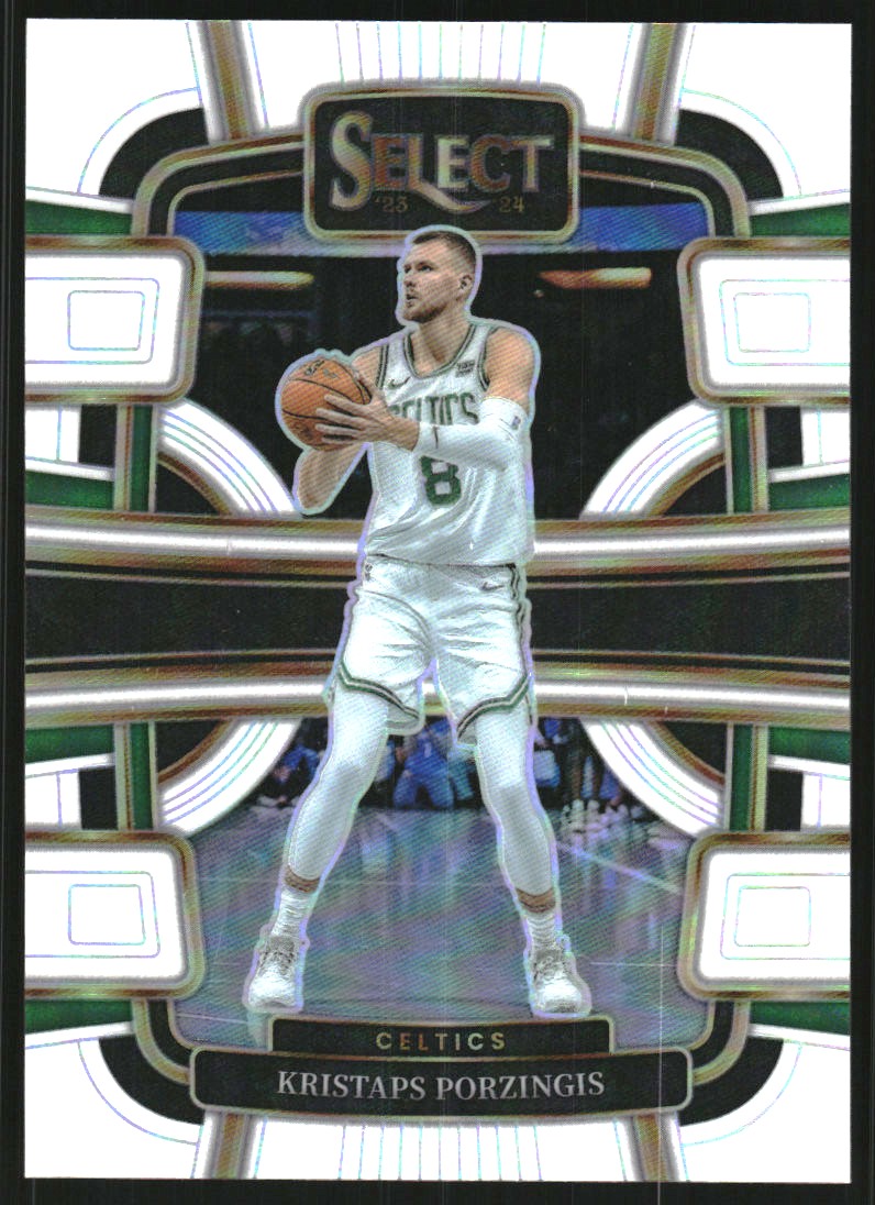 2023-24 Select Prizms White #62 Kristaps Porzingis