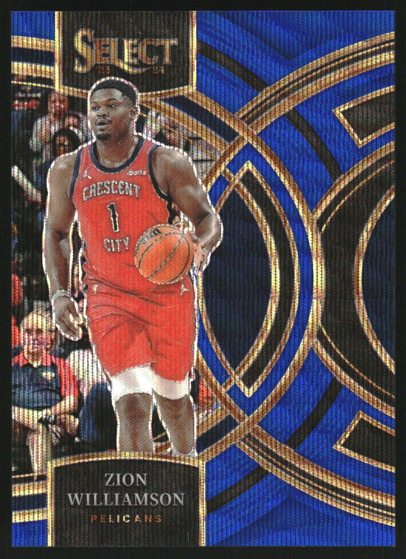 2023-24 Select Prizms Blue Wave #165 Zion Williamson on Fanatics