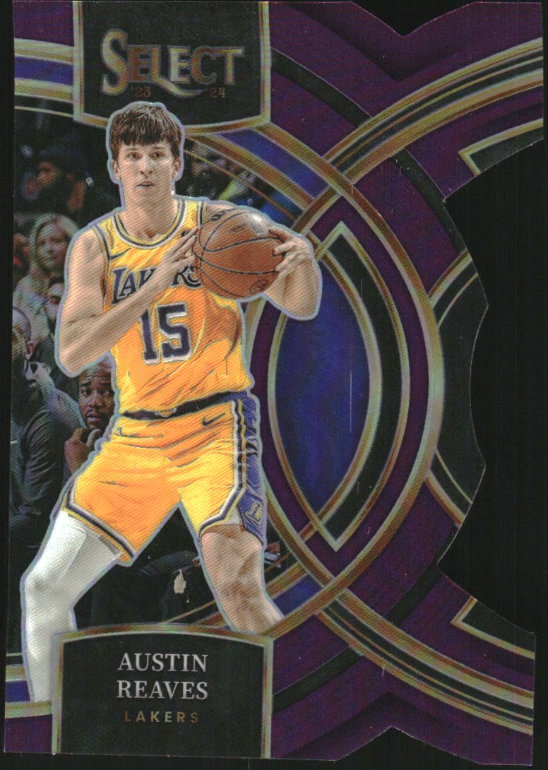 2023-24 Select Prizms Purple Die-Cut #149 Austin Reaves