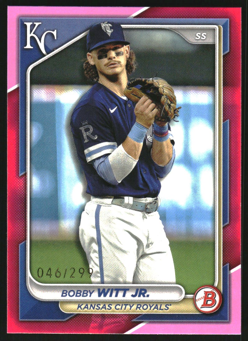 2024 Bowman Fuchsia #59 Bobby Witt Jr.