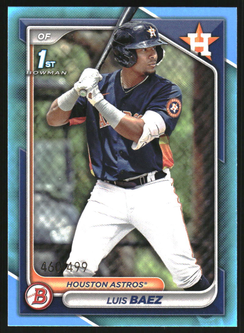 2024 Bowman Prospects Sky Blue #BP66 Luis Baez /499