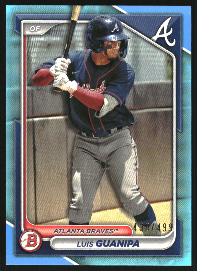 2024 Bowman Prospects Sky Blue #BP118 Luis Guanipa /499