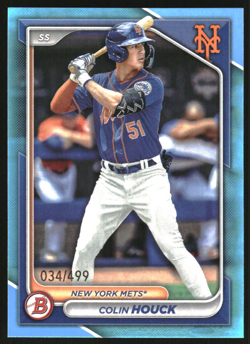 2024 Bowman Prospects Sky Blue #BP123 Colin Houck /499