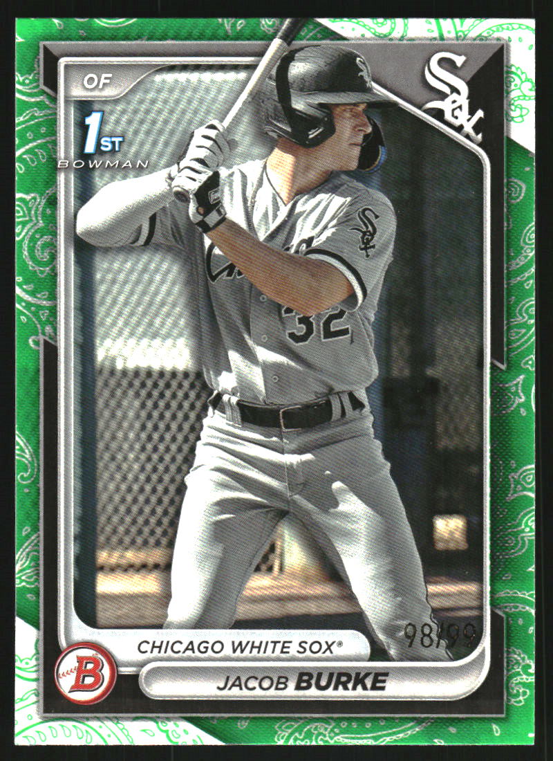 2024 Bowman Prospects Green Pattern #BP26 Maui Ahuna /99