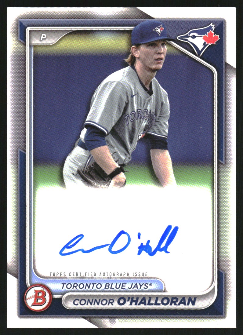 2024 Bowman Prospect Autographs #PPRACO Connor O'Halloran