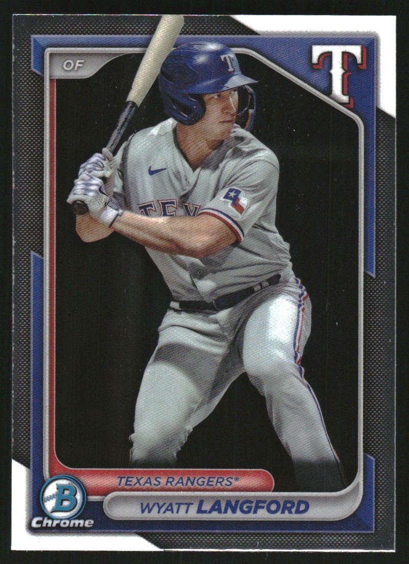 2024 Bowman Chrome Prospects #BCP64 Wyatt Langford