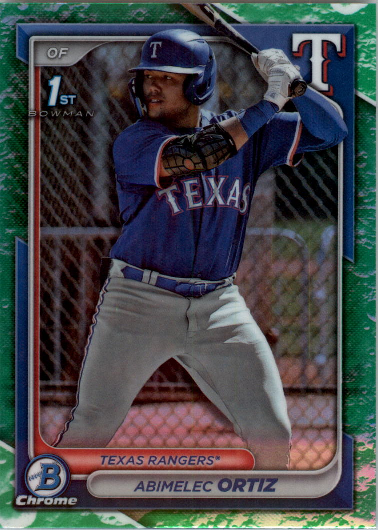 2024 Bowman Chrome Prospects Lunar Glow Refractors Baseball Card Pick (Inserts) - Picture 28 of 171