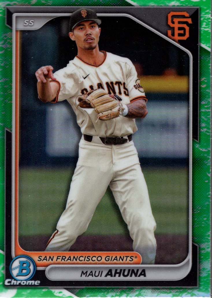 2024 Bowman Chrome Prospects Lunar Glow Refractors Baseball Card Pick (Inserts) - Picture 41 of 171