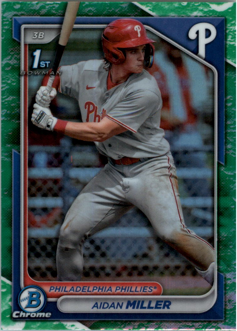 2024 Bowman Chrome Prospects Lunar Glow Refractors Baseball Card Pick (Inserts) - Picture 43 of 171