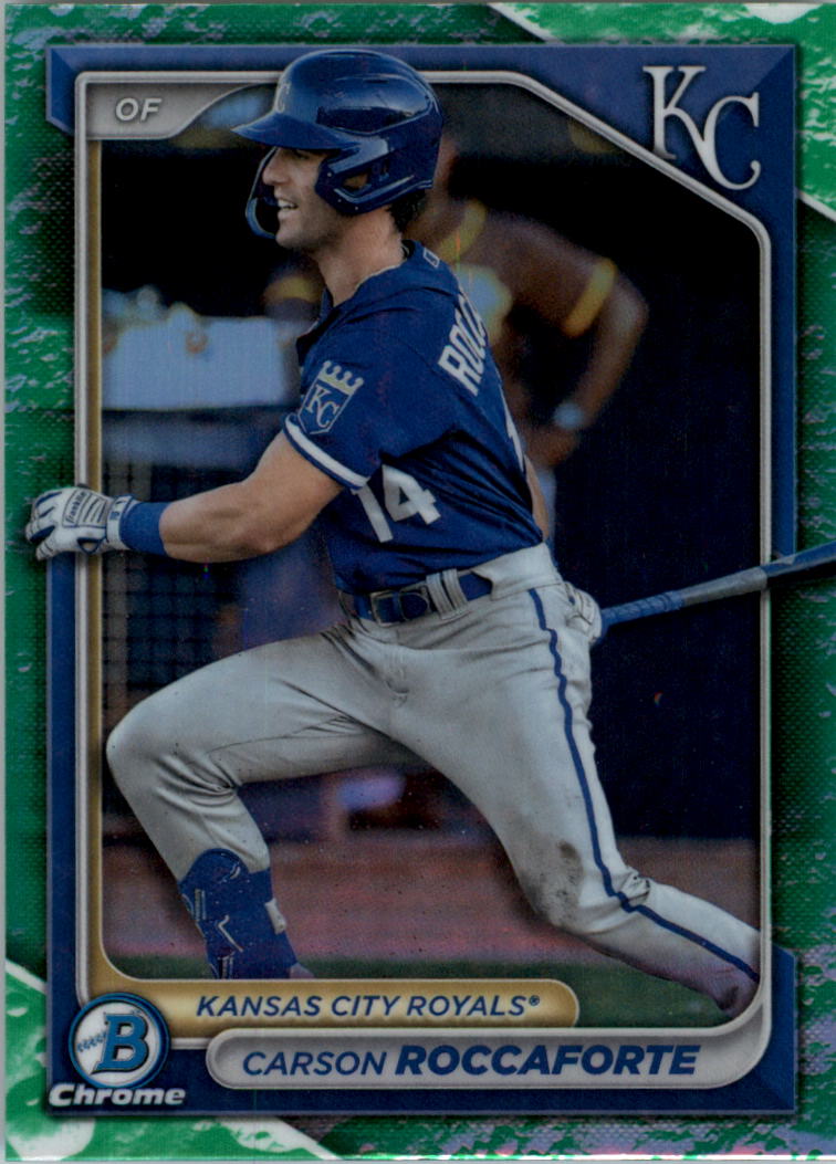 2024 Bowman Chrome Prospects Lunar Glow Refractors Baseball Card Pick (Inserts) - Picture 51 of 171
