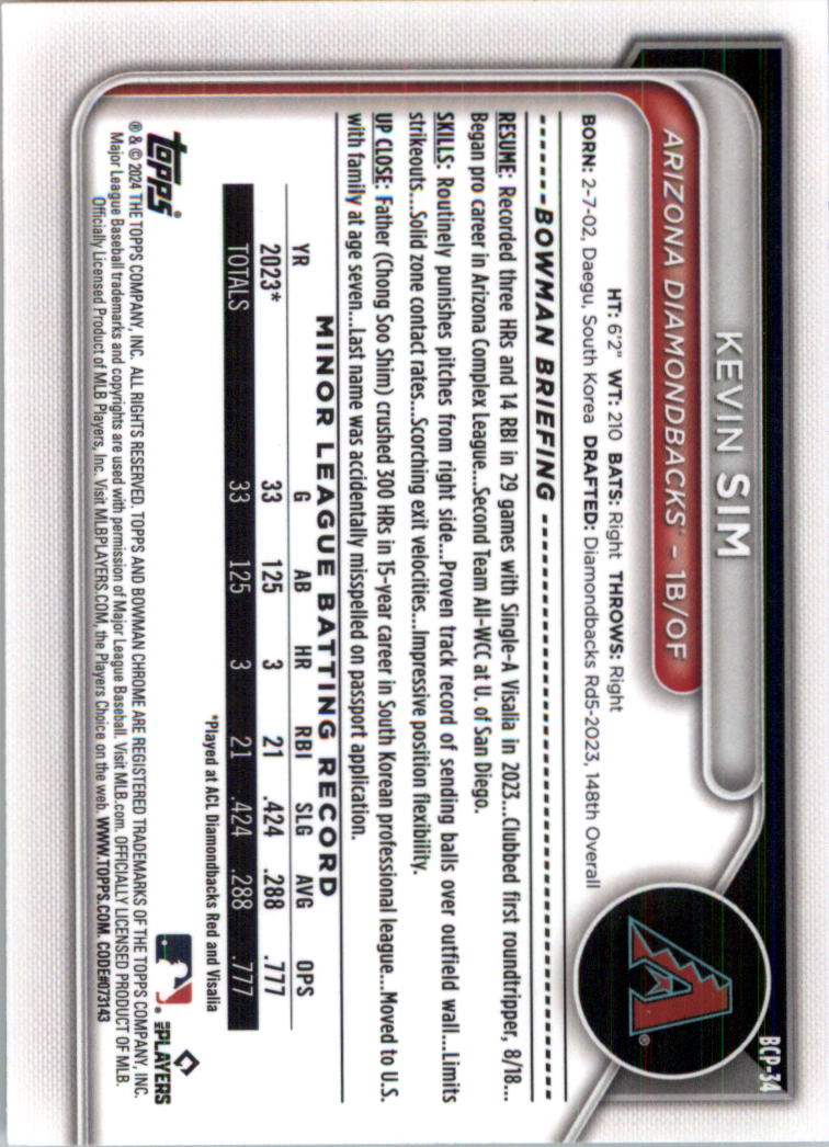 2024 Bowman Chrome Prospects Lunar Glow Refractors Baseball Card Pick (Inserts) - Picture 54 of 171