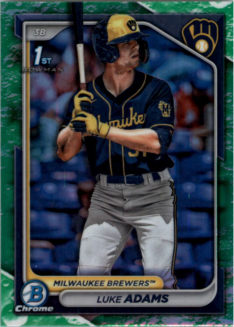 2024 Bowman Chrome Prospects Lunar Glow Refractors Baseball Card Pick (Inserts) - Picture 67 of 171