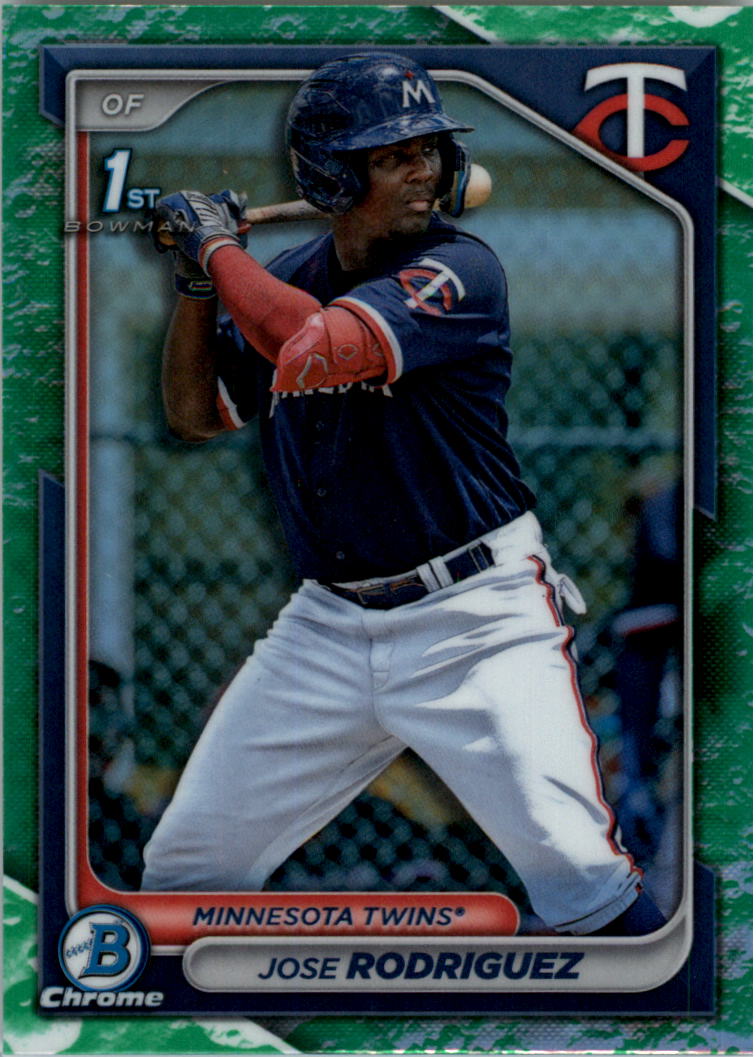 2024 Bowman Chrome Prospects Lunar Glow Refractors Baseball Card Pick (Inserts) - Picture 83 of 171