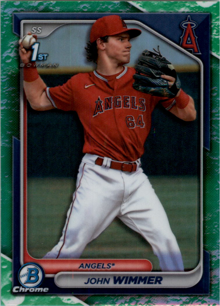 2024 Bowman Chrome Prospects Lunar Glow Refractors Baseball Card Pick (Inserts) - Picture 93 of 171