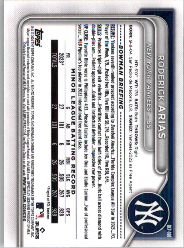 2024 Bowman Chrome Prospects Lunar Glow Refractors Baseball Card Pick (Inserts) - Picture 122 of 171