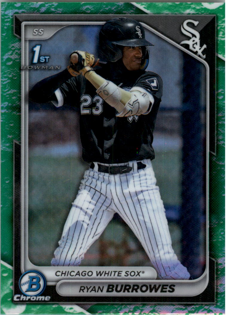 2024 Bowman Chrome Prospects Lunar Glow Refractors Baseball Card Pick (Inserts) - Picture 139 of 171