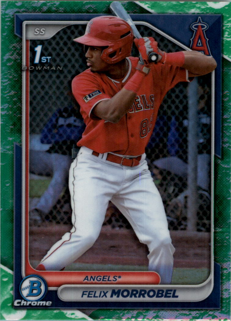 2024 Bowman Chrome Prospects Lunar Glow Refractors Baseball Card Pick (Inserts) - Picture 141 of 171