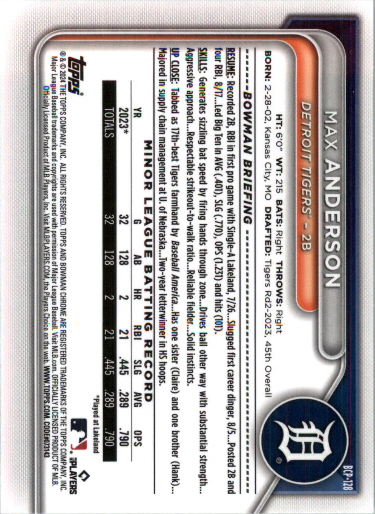 2024 Bowman Chrome Prospects Lunar Glow Refractors Baseball Card Pick (Inserts) - Picture 148 of 171