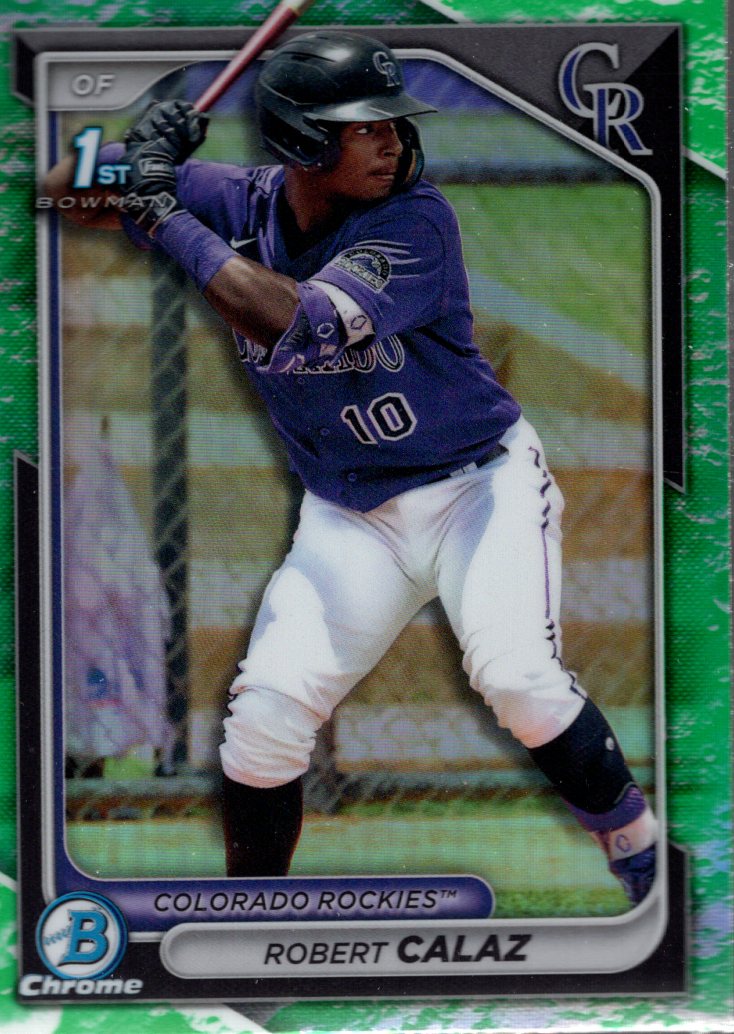 2024 Bowman Chrome Prospects Lunar Glow Refractors Baseball Card Pick (Inserts) - Picture 153 of 171