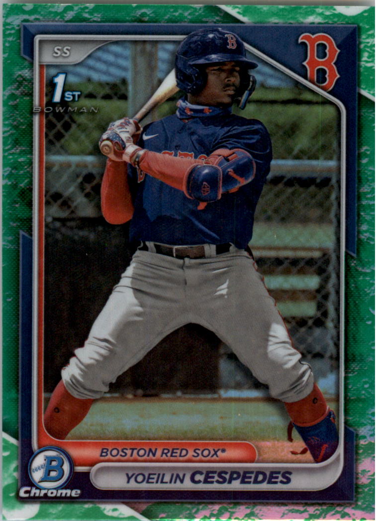 2024 Bowman Chrome Prospects Lunar Glow Refractors Baseball Card Pick (Inserts) - Picture 166 of 171
