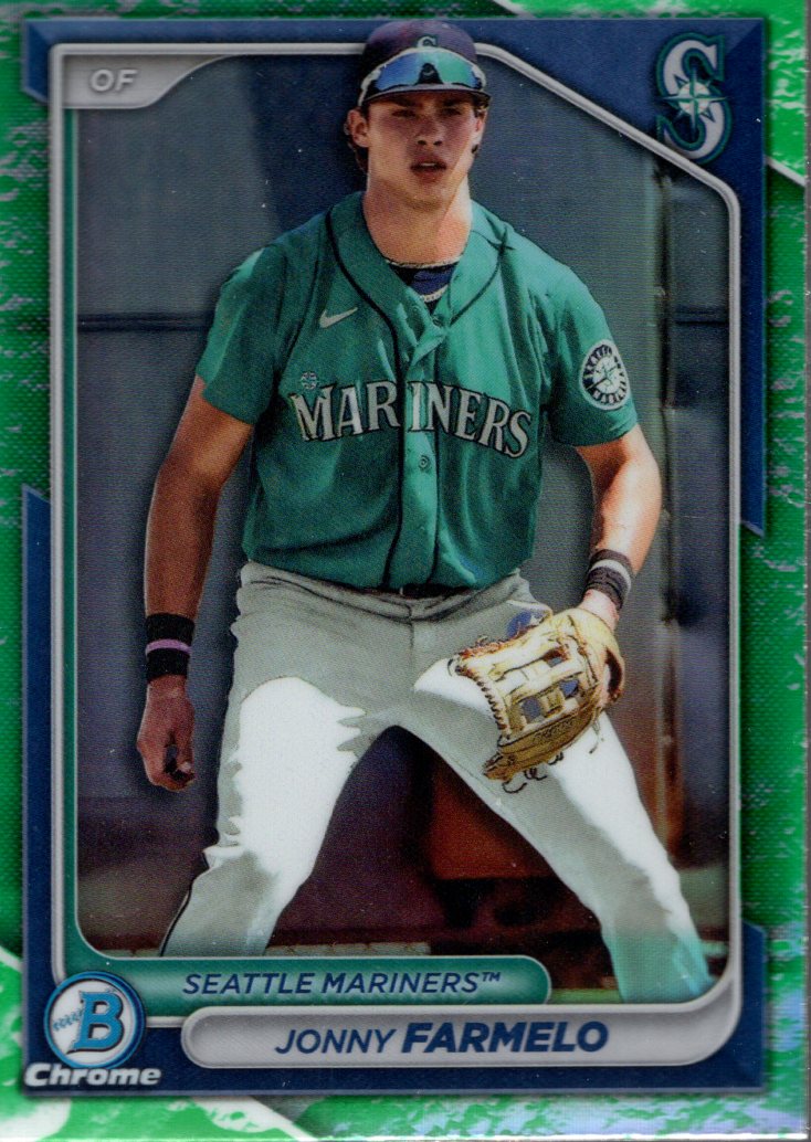 2024 Bowman Chrome Prospects Lunar Glow Refractors Baseball Card Pick (Inserts) - Picture 168 of 171