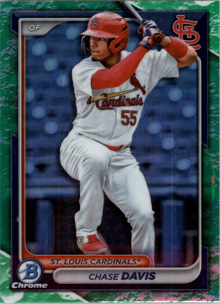 2024 Bowman Chrome Prospects Lunar Glow Refractors Baseball Card Pick (Inserts) - Picture 170 of 171