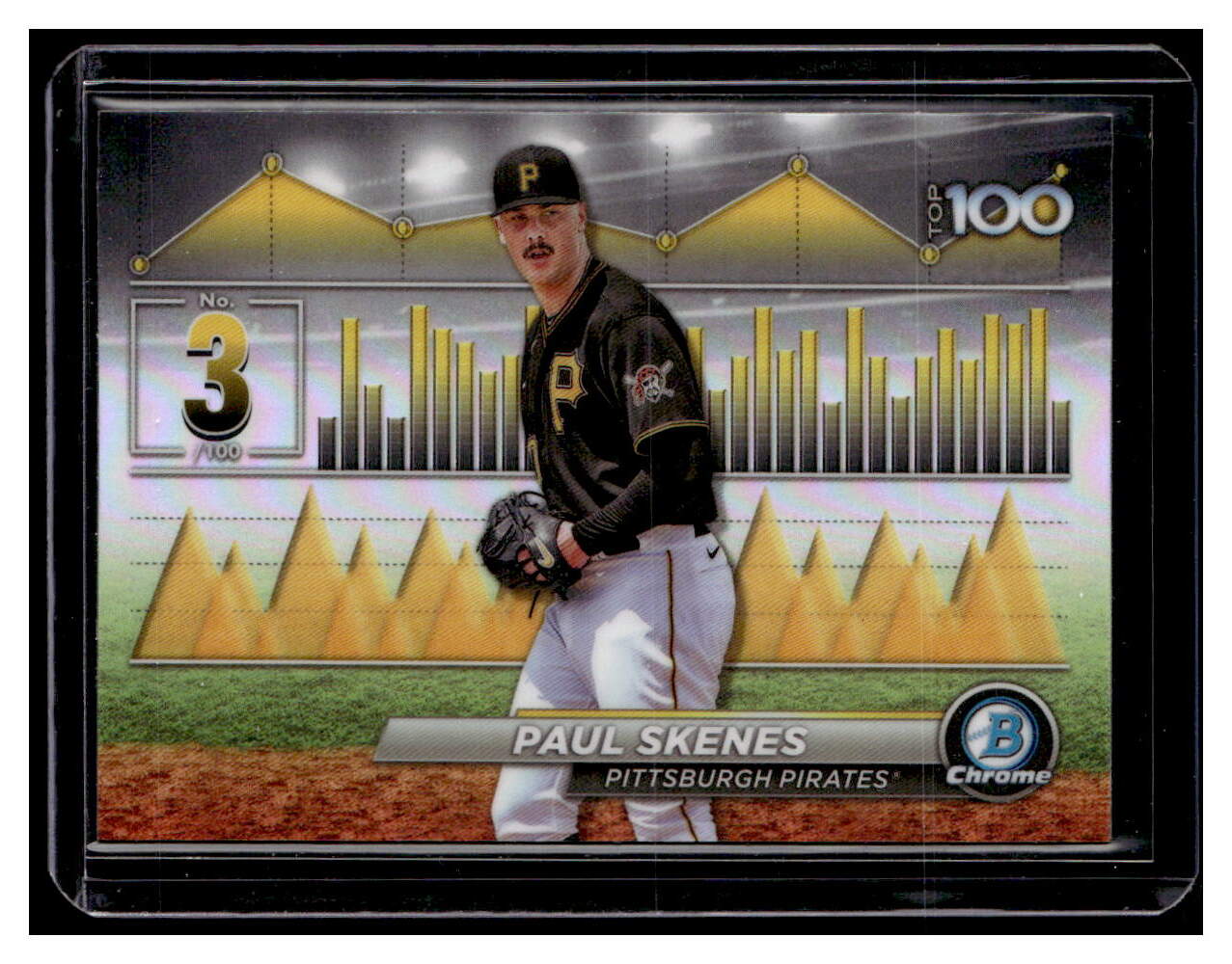 2024 Bowman Chrome Scouts Top 100 BTP3 Paul Skenes NMMT