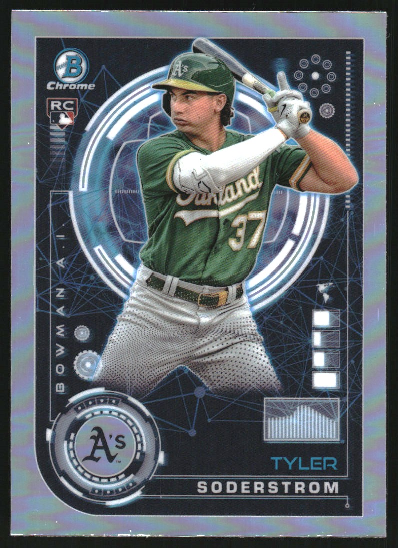2024 Bowman Chrome Bowman AI #BAI4 Tyler Soderstrom