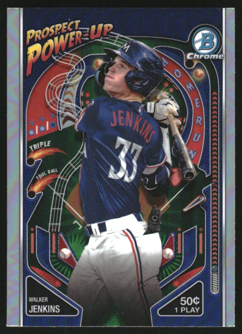 2024 Bowman Chrome Prospect Power-Up #PP1 Walker Jenkins
